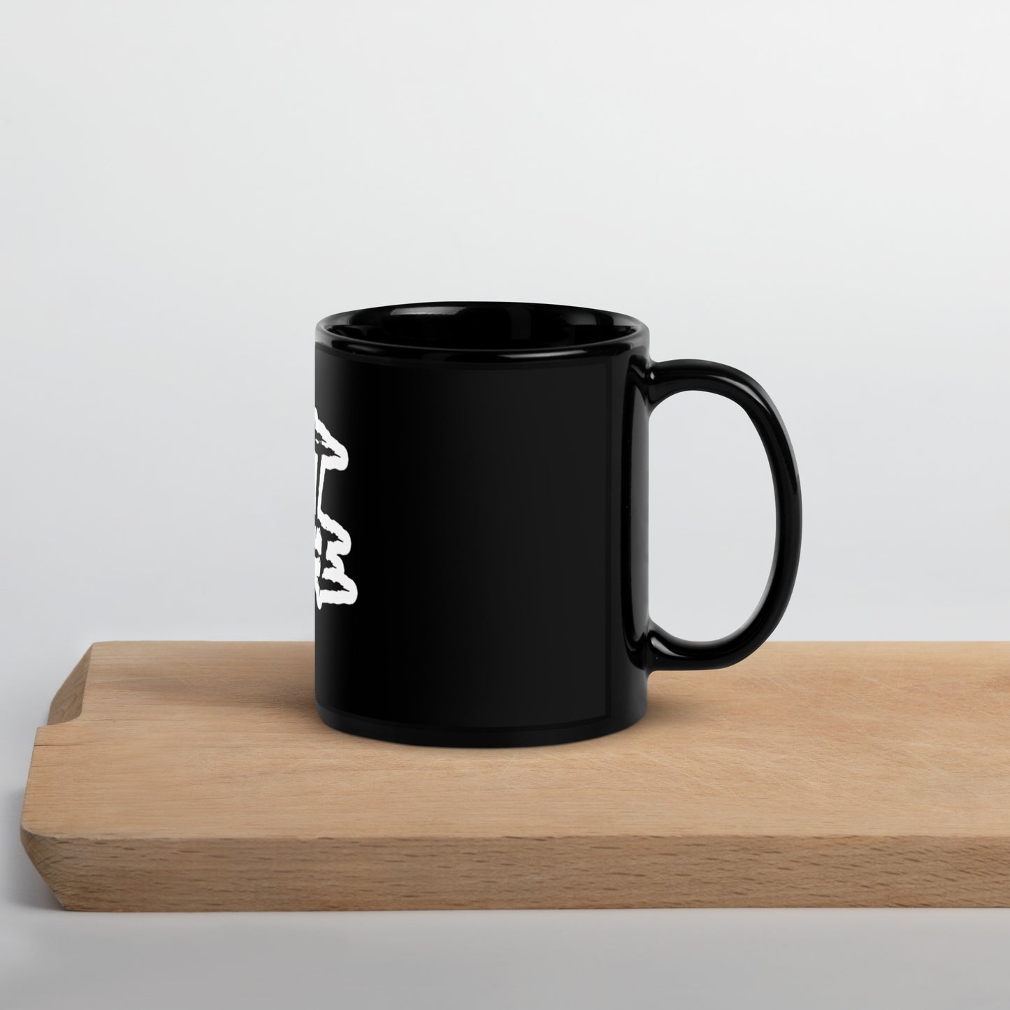 Sett Life Black Glossy Mug