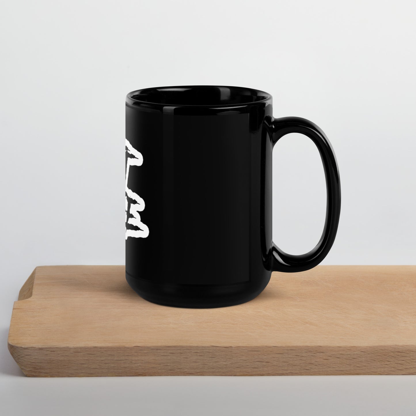 Sett Life Black Glossy Mug